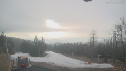 Horní část sjezdovek