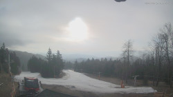 Horní část sjezdovek