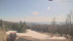 Horní část sjezdovek