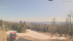 Horní část sjezdovek