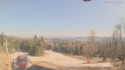 Horní část sjezdovek