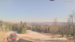 Horní část sjezdovek