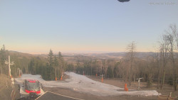 Horní část sjezdovek