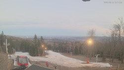 Horní část sjezdovek