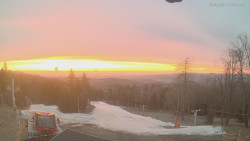 Horní část sjezdovek