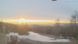 Horní část sjezdovek