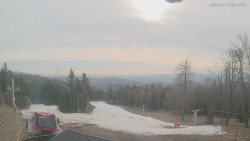 Horní část sjezdovek