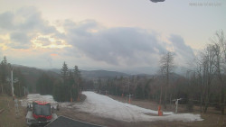 Horní část sjezdovek