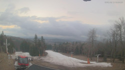 Horní část sjezdovek