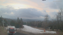 Horní část sjezdovek