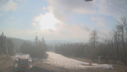 Horní část sjezdovek