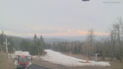 Horní část sjezdovek