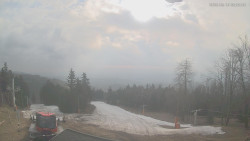 Horní část sjezdovek