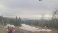 Horní část sjezdovek