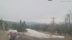 Horní část sjezdovek