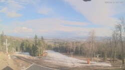 Horní část sjezdovek