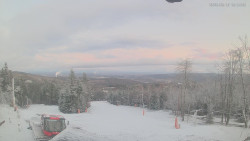 Horní část sjezdovek