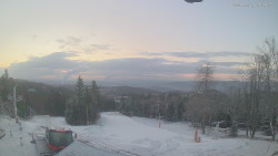 Horní část sjezdovek