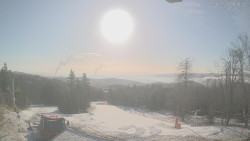 Horní část sjezdovek