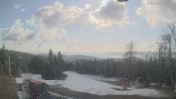 Horní část sjezdovek