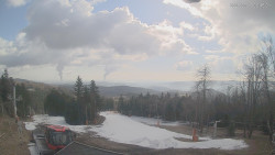 Horní část sjezdovek