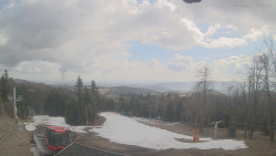 Horní část sjezdovek