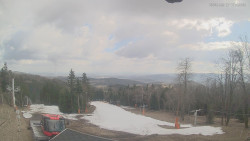 Horní část sjezdovek