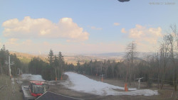 Horní část sjezdovek