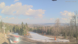 Horní část sjezdovek