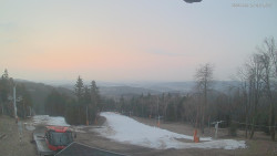 Horní část sjezdovek