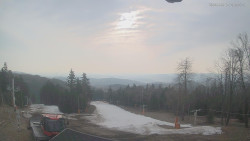 Horní část sjezdovek