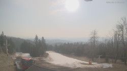 Horní část sjezdovek