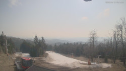 Horní část sjezdovek