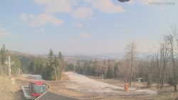 Horní část sjezdovek