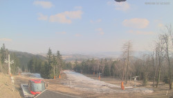 Horní část sjezdovek