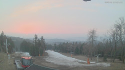 Horní část sjezdovek