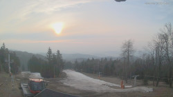 Horní část sjezdovek