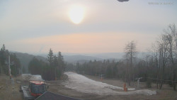 Horní část sjezdovek