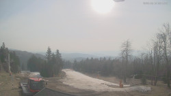 Horní část sjezdovek