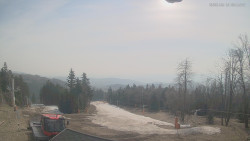 Horní část sjezdovek