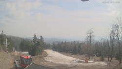 Horní část sjezdovek