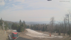 Horní část sjezdovek