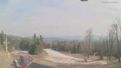 Horní část sjezdovek