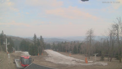 Horní část sjezdovek