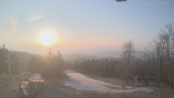 Horní část sjezdovek