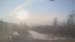 Horní část sjezdovek