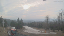 Horní část sjezdovek