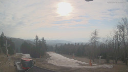 Horní část sjezdovek