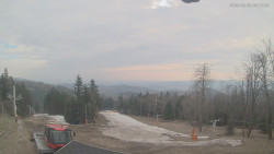 Horní část sjezdovek