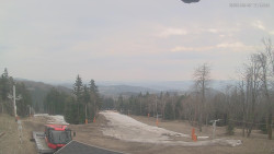 Horní část sjezdovek